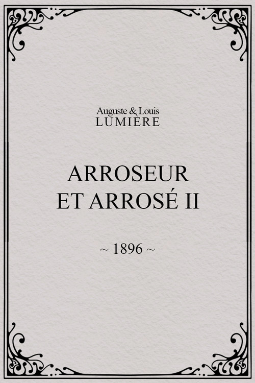 Arroseur et arrosé, II