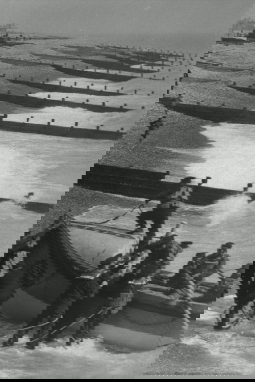 Launch of the Worthing Lifeboat Coming Ashore